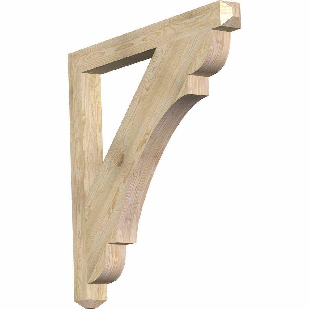 4 in. x 44 in. x 44 in. Douglas Fir Olympic Craftsman Rough Sawn Bracket price history on PriceWatchPro