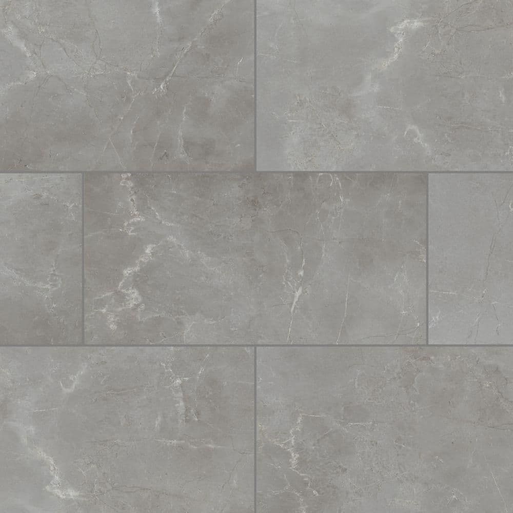 Shadow Brook Marble 12 MIL x 12 in. W x 24 in. L Click Lock Polished Waterproof Vinyl Tile Flooring (20 sq. ft./case) price history on PriceWatchPro