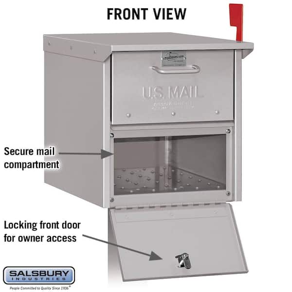 Salsbury Industries - Post-Mount Roadside Mailbox