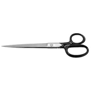 9 in. Galleria Shears - Black Handles Straight Scissors