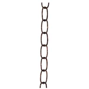 3 ft. Rust Fixture Chain