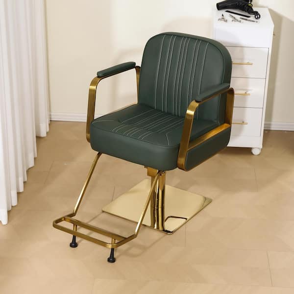 CSC DECOR INC Faux Leather 360° Swivel Beauty Barber Chair Salon