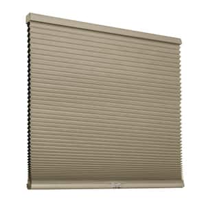 Cut-to-Size Evening Latte Cordless Blackout Polyester Cellular Shades 59 in. W x 48 in. L