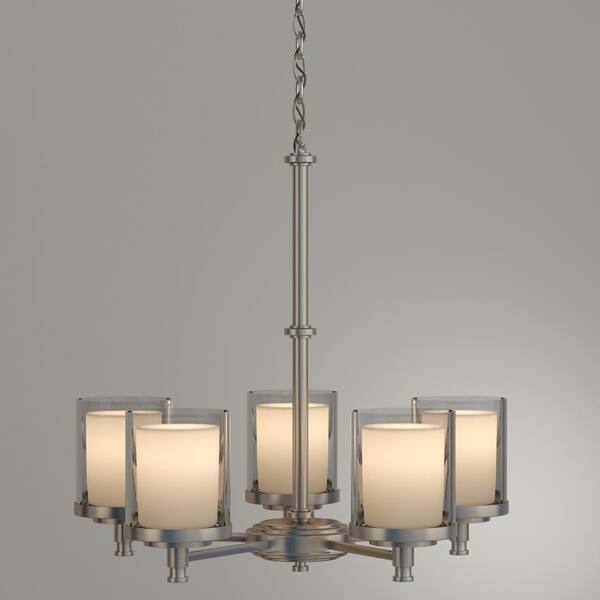 hampton bay burbank 5 light chandelier