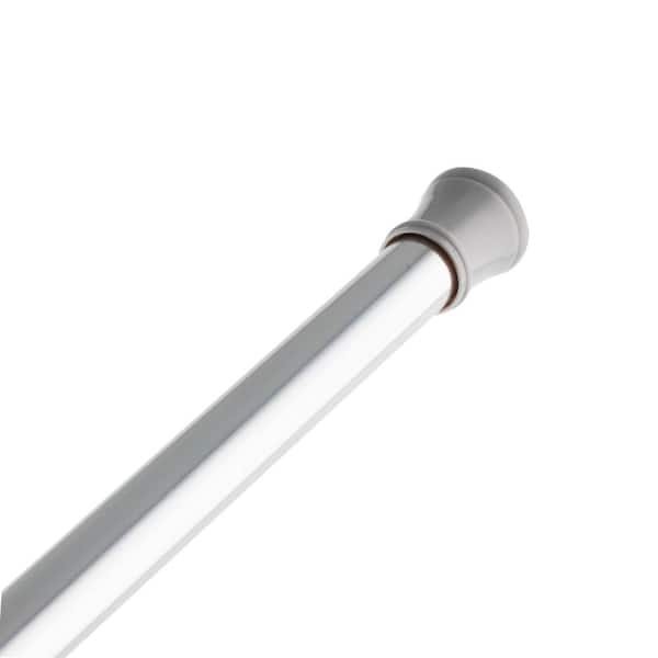Glacier Bay Minial 72 in. Carbon Steel Tension Shower Curtain Rod in Chrome