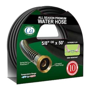 hose garden ft water premium dia hoses rubber depot grade commercial expanding ultra pocket