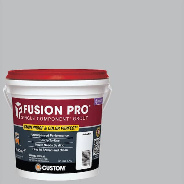 Custom Building Products Fusion Pro #115 Platinum 1 Gal. Single Component Grout