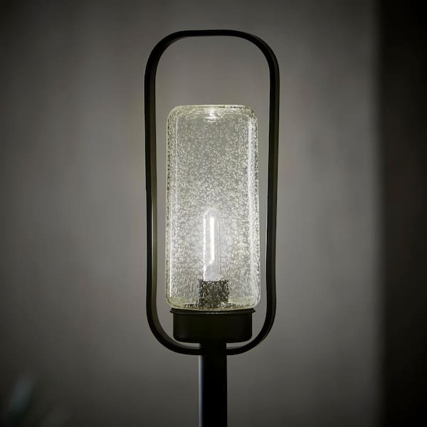 Hampton Bay Caldwell Low Voltage Matte Black Finish LED