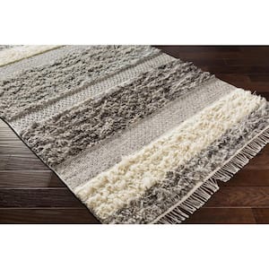 Tulum Beige/Gray Cottage 2 ft. x 3 ft. Indoor Area Rug