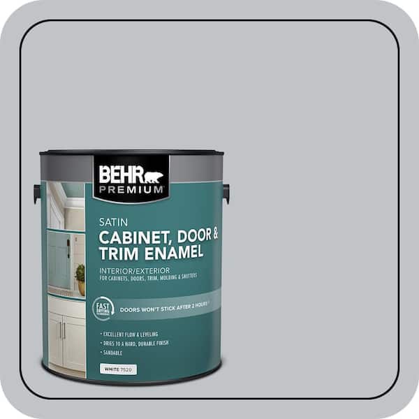 1 gal. #N510-2 Galactic Tint Satin Enamel Interior/Exterior Cabinet, Door & Trim Paint