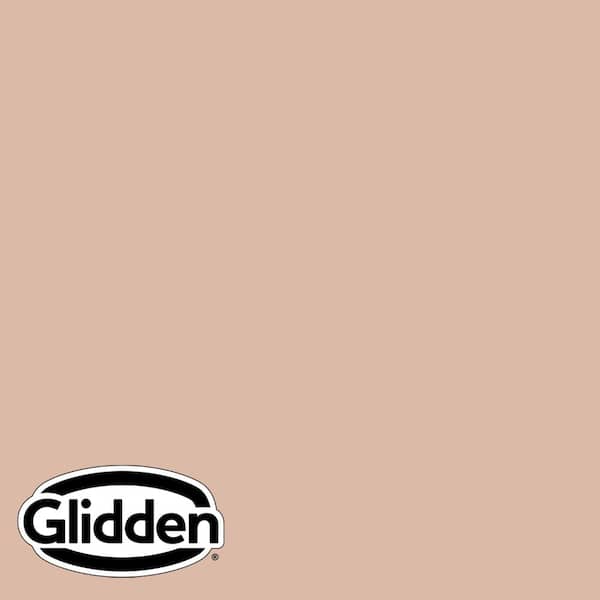 Glidden Premium 5 gal. PPG1071-4 Cinnamon Ice Satin Exterior Latex Paint