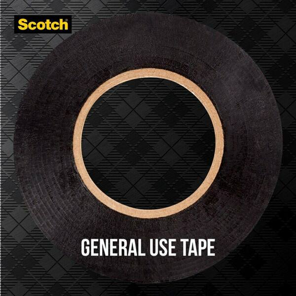Scotch 0.75 in. x 66 ft. 700 Electrical Tape, Black (Case of Scotch 0.75 in. x 66 ft. 700 Electrical Tape, Black (Case of