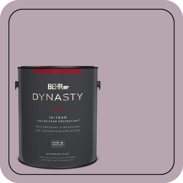 BEHR DYNASTY 1 gal. #690F-4 Midsummer Dream Flat Exterior Stain-Blocking Paint & Primer