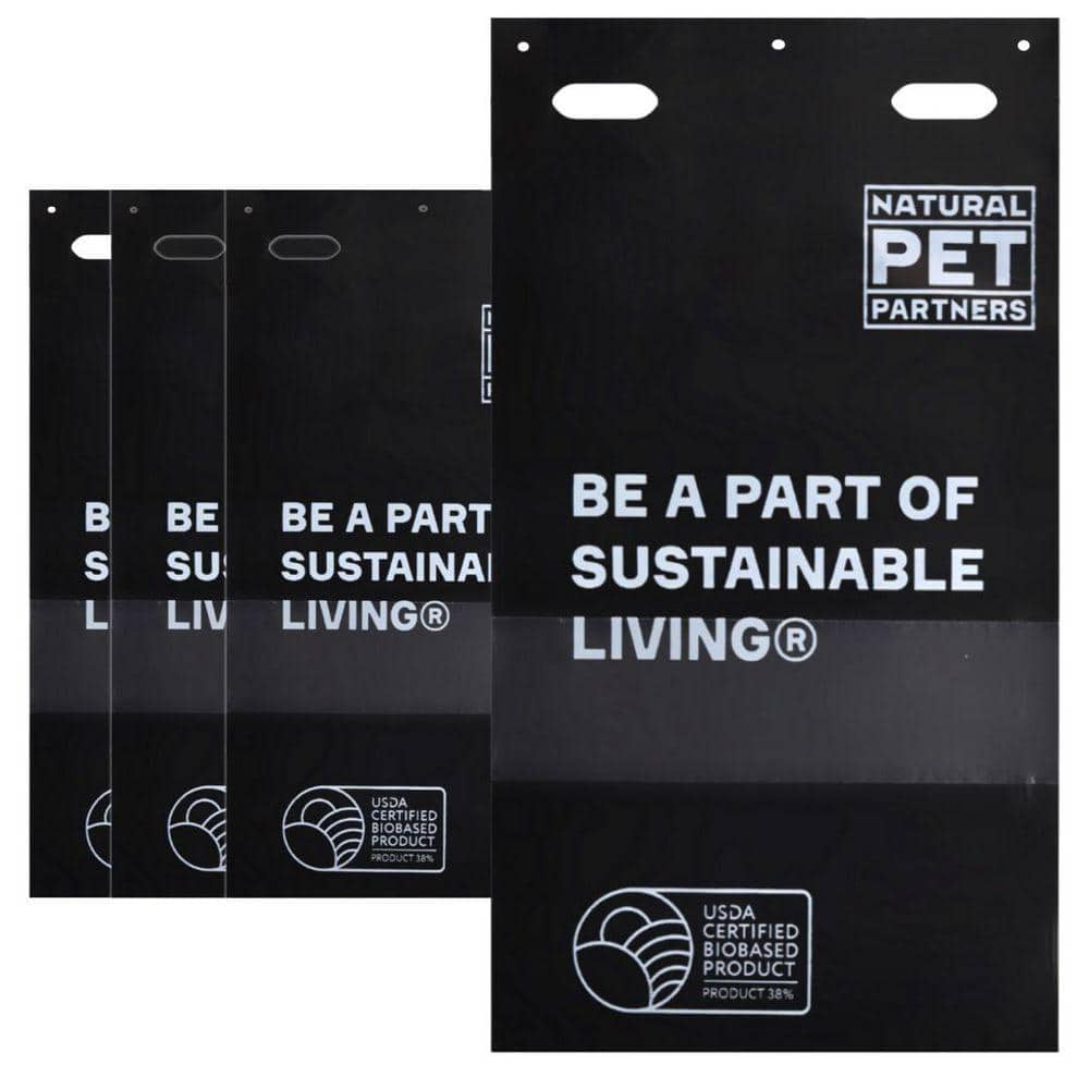 Bio-Based Commercial Bulk Flat Pull Strap Header Dog Waste Poop Bags (3200-Bags Per Case) price history on PriceWatchPro