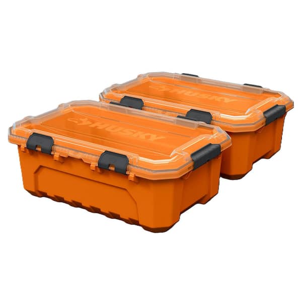 12 Gal. Pro Duty Orange Tote (2-Pack)