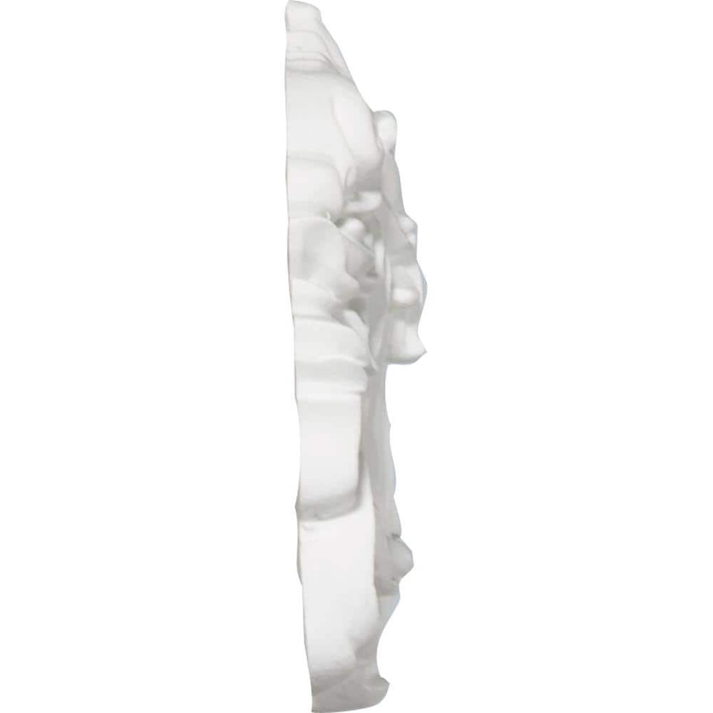Primed Polyurethane Acanthus Center Onlay, 10.625" x 5.25"