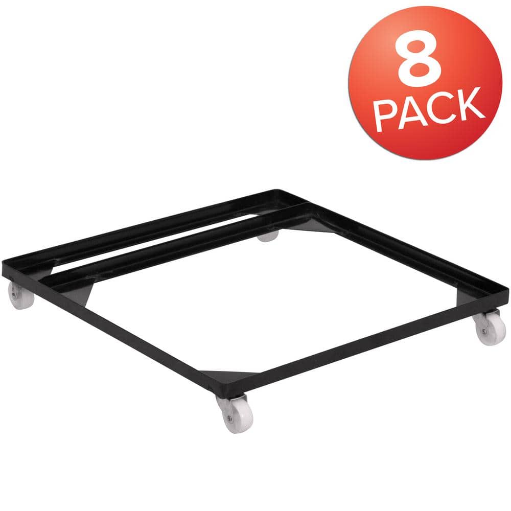 Stack Chair Dolly with Wheels - Black (Set of 8) price history on PriceWatchPro
