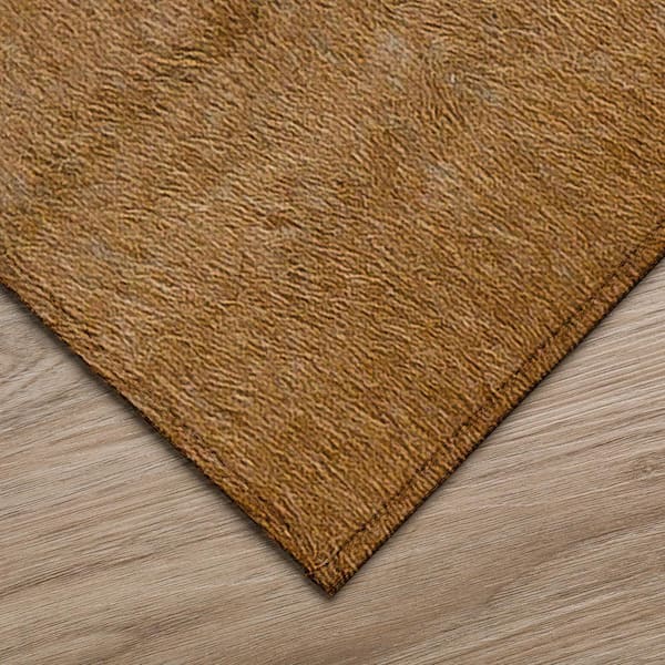 Laredo Brown 1 ft. 8 in. x 2 ft. 6 in. Indoor/Outdoor Washable Rug