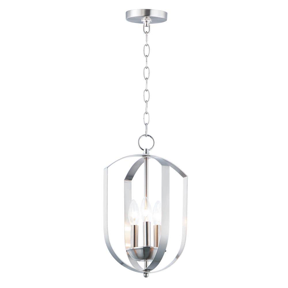Provident 3-Light Satin Nickel Chandelier price history on PriceWatchPro