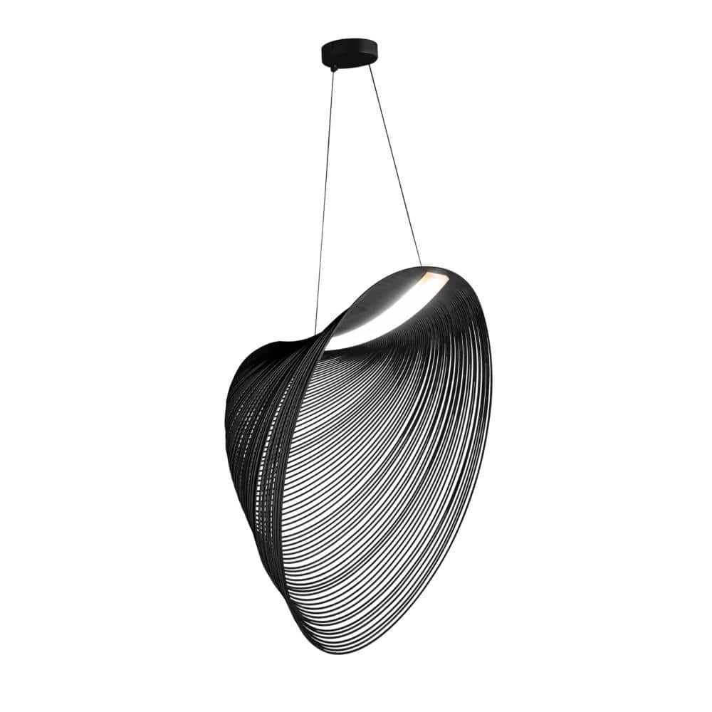 Modern 31.5in. Integrated LED Wood Pendant Light Dimmable Tunable White Hanging Lamp for Dining Room Living Room price history on PriceWatchPro