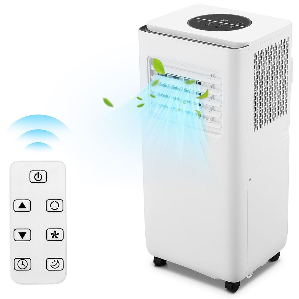 10000 BTU (DOE) 6500 BTU (SACC) Portable Air Conditioner Cool Up to 450 sq. ft. with Built-In Dehumidifier, Fan Mode price history on PriceWatchPro