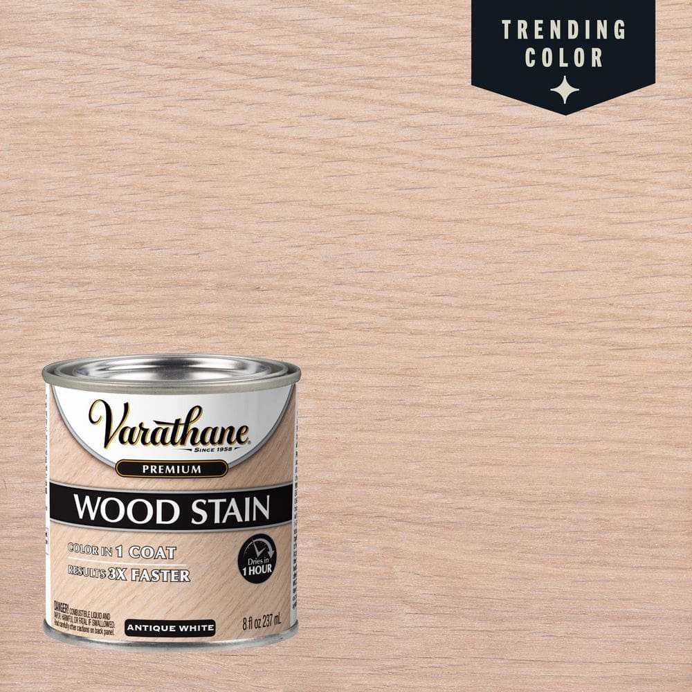 Varathane 8 oz. Antique White Premium Fast Dry Interior Wood Varathane 8 oz. Antique White Premium Fast Dry Interior Wood