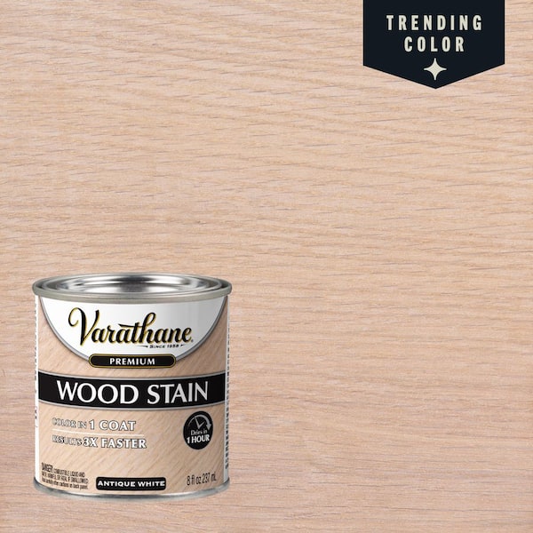 8 oz. Antique White Premium Fast Dry Interior Wood Stain
