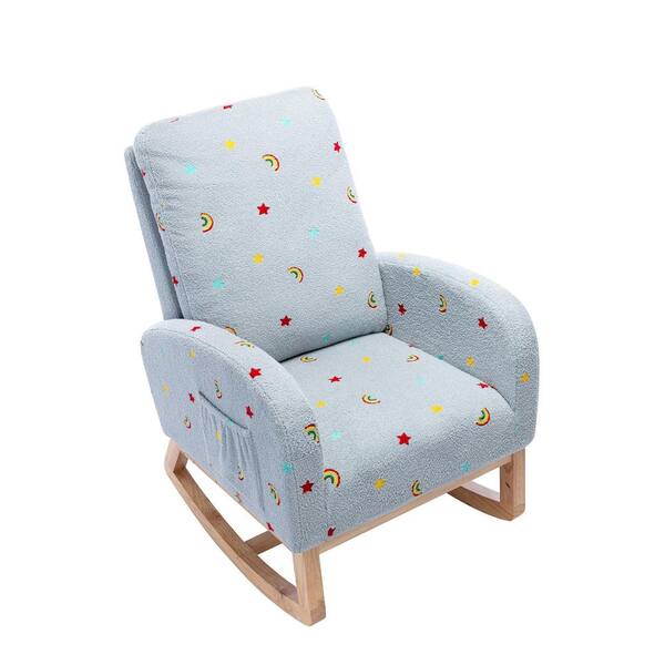 argos steel rocking chair