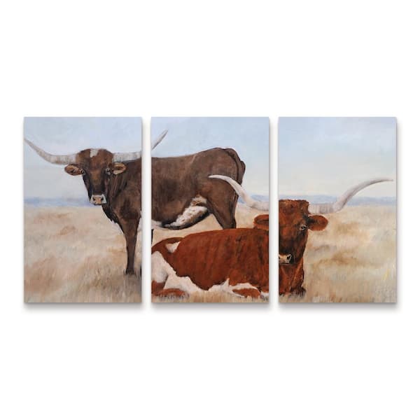 Trademark Fine Art Kathy Winkler Picture Perfect III 3-Piece Panel Set Unframed Photography Wall Art 19 in. x 36 in