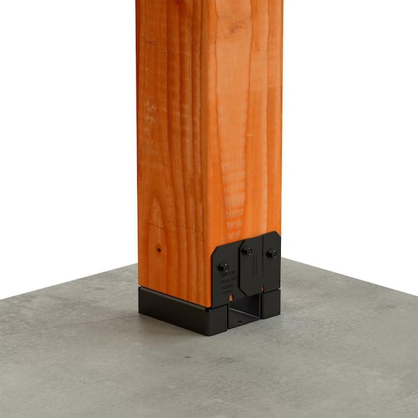 Simpson Strong-Tie Outdoor Accents ABAPC ZMAX, Black Powder-Coated