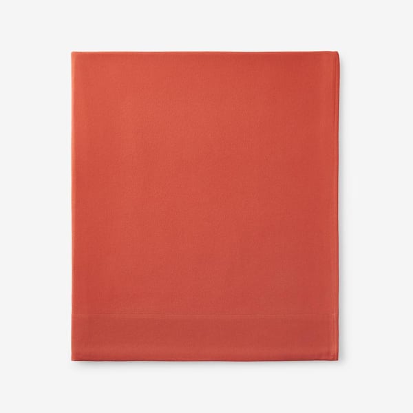 The Company Store Legends Hotel Amber Velvet Flannel Full Flat Sheet