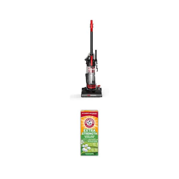 Air Speed Bagless Corded Red Upright Vacuum and 30 oz. Carpet Odor Eliminator