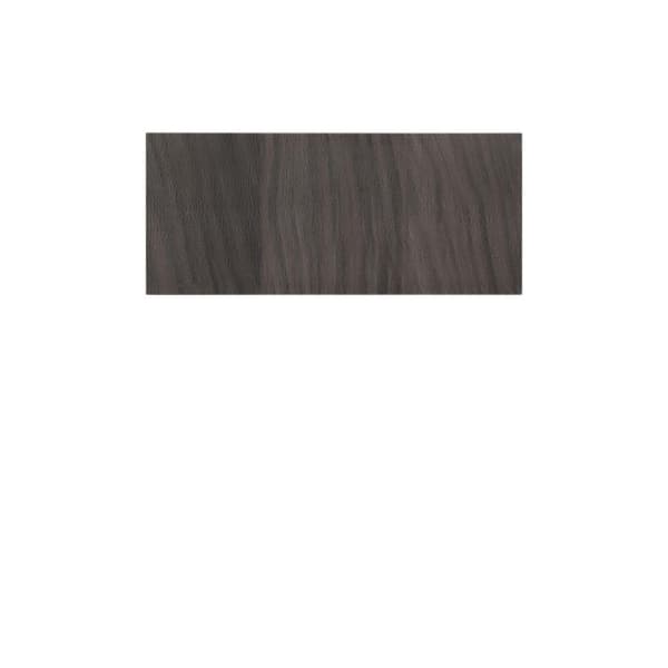LIFEART CABINETRY Valencia Assembled 36 in. W x 12 in. D x 18 in. H Chateau Brown Plywood Assembled Wall Kitchen Cabinet Lift-Up Door
