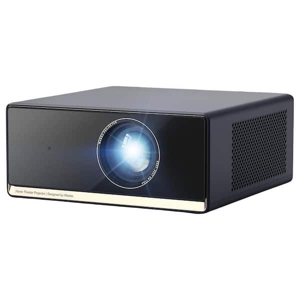 Smart Projector w/ Google TV Built-In, 1100 ANSI Lumens, 1080P Resolution, Auto Focus, Keystone Correction, WiFi