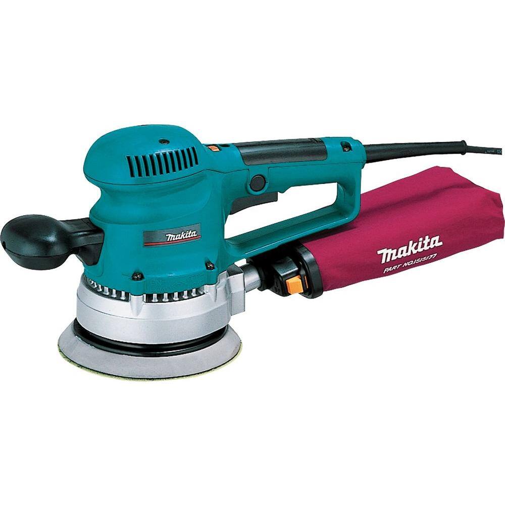 Makita 2.7-Amp 6 in. Random Orbital Sander with Variable Speed BO6030 ...