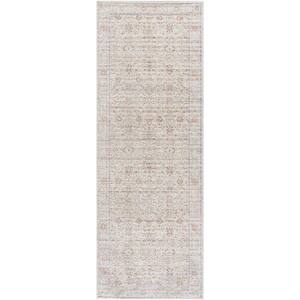 Our PNW Home Spokane Light Gray Traditional 3 ft. x 7 ft. Indoor Area Rug