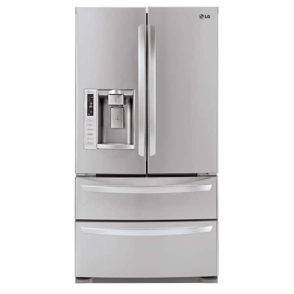 LG 27.5 cu. ft. French Door Refrigerator in Stainless Steel-DISCONTINUED