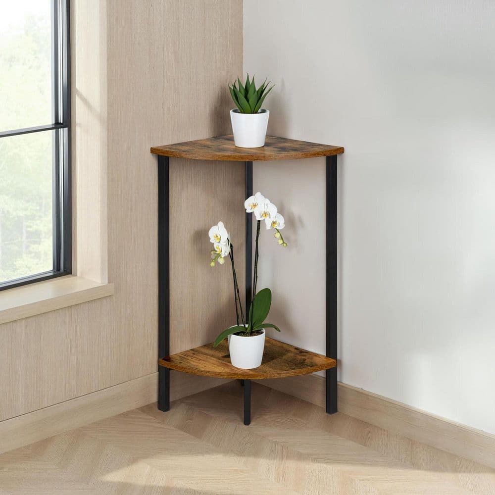 Convenience Concepts Graystone 31.5 in. H Barnwood/Black Specialty