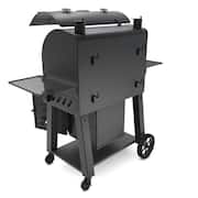 Marshal Centerbox Charcoal Smoker, 1200 sq. in. Black