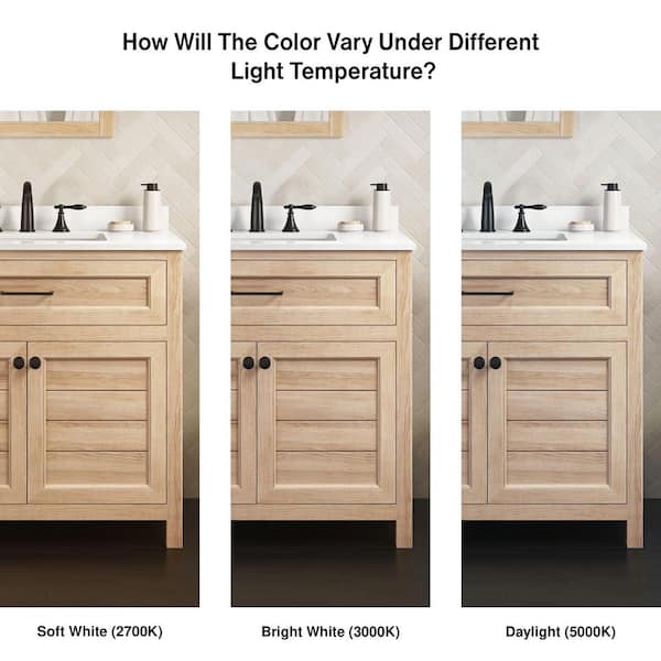 Home Decorators Collection Hanna 36 in. Single Sink Weathered Tan