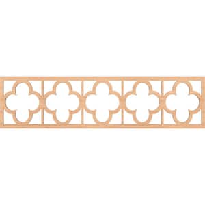 Woodall Fretwork 0.25 in. D x 47 in. W x 12 in. L Hickory Wood Panel Moulding