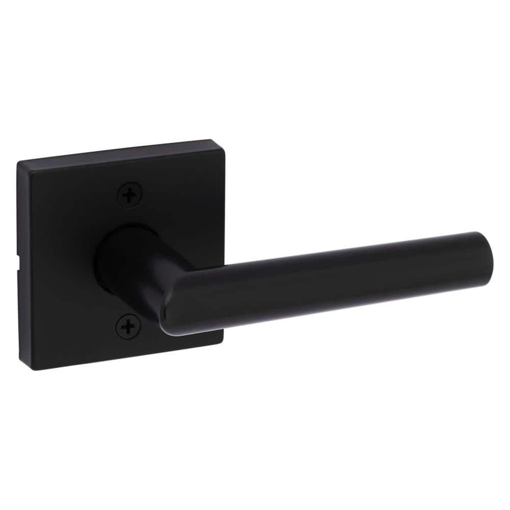 Milan Matte Black Square Half Dummy Reversible Door Lever price history on PriceWatchPro