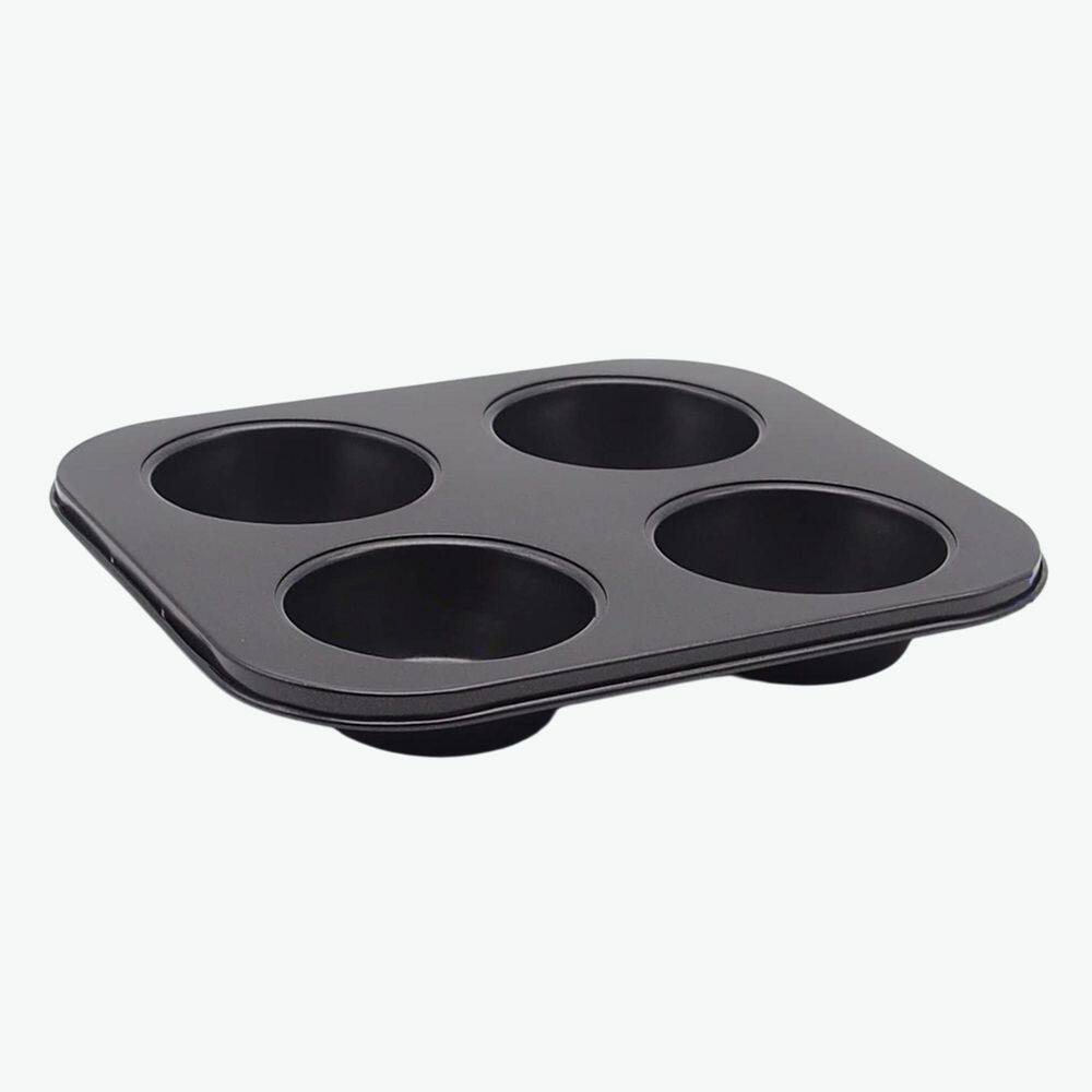 4-Cup Carbon Steel Muffin Pan Nonstick Non Toxic Bakeware Cupcake Baking Pan Air Fryer Oven 2 pcs price history on PriceWatchPro