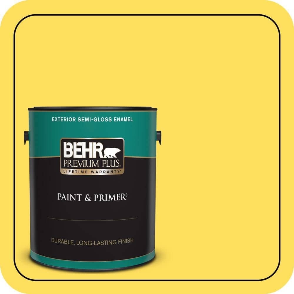 1 gal. #380B-5 Neon Light Semi-Gloss Enamel Exterior Paint & Primer price history on PriceWatchPro