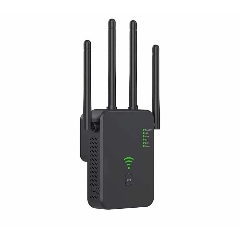 Vrbgify Upgraded WIFI Extender Signal Amplifier 4 Antennas