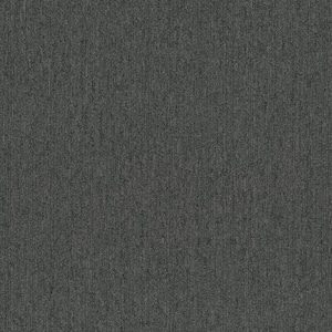 Duval - Knight - Gray Commercial/Residential 24 x 24 in. Glue-Down Carpet Tile Square (72 sq. ft.)