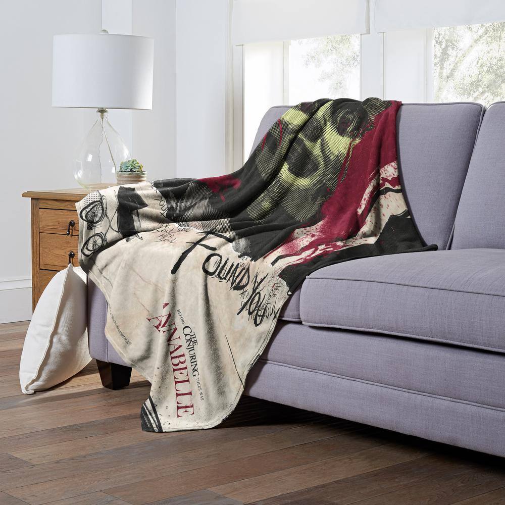 Annabelle Poster Silk Touch Polyester Throw Blanket, 50" x 60"