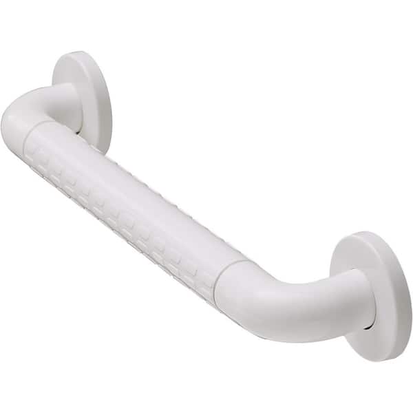 BWE 17 .91 in. Concealed Screw Grab Bar in White
