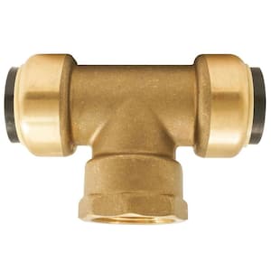 3/4 in. Push-To-Connect x Push-To-Connect x Female Pipe Thread Tee