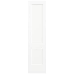 24 in. x 96 in. Monroe White Painted Smooth Solid Core Molded Composite MDF Interior Door Slab